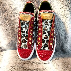 Custom Rhinestone Converse
